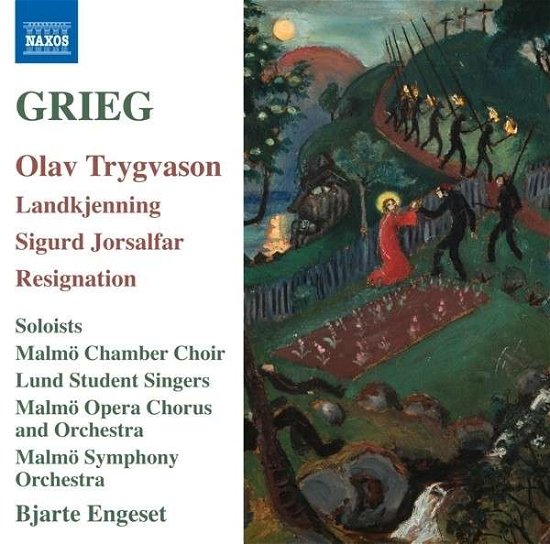 Olav Trygvason - Edvard Grieg - Musikk - NAXOS - 0747313304578 - 1. november 2013