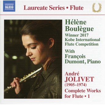 Andre Jolivet: Complete Works For Flute. Vol. 1 - Boulegne / Dumont - Musikk - NAXOS - 0747313388578 - 8. februar 2019