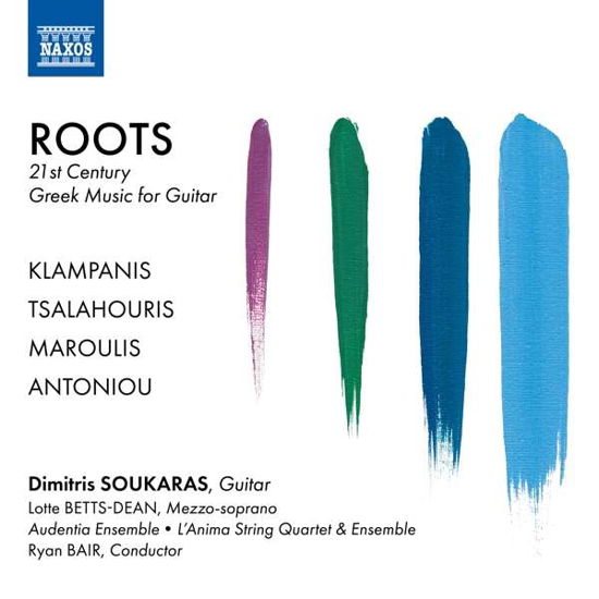 Cover for Soukaras / Lanima Quartet · Roots - 21st Century Greek Music For Guitar (CD) (2021)