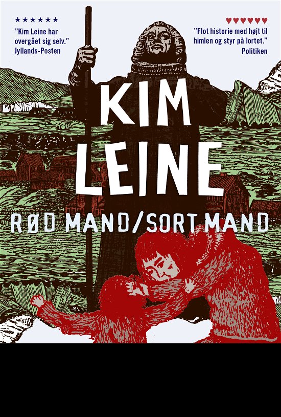 Cover for Kim Leine · Rød mand / Sort mand (Paperback Book) [2. Painos] (2019)
