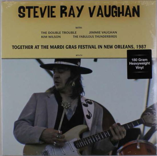 Cover for Stevie Ray Vaughan · Mardi Gras Festival in New Orleans 1987 (LP)