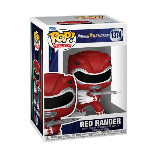 Cover for Funko Pop! Television: · Mighty Morphin Power Rangers 30th- Red Ranger (Funko POP!) (2023)