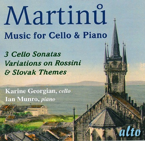 Cover for B. Martinu · Music For Cello &amp; Piano (CD) (2009)