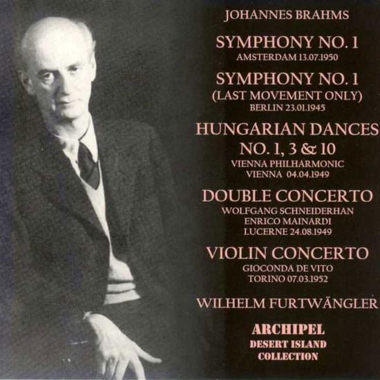 Cover for Furtwängler · Symphony No.  1 / Hungarian Dance No.   1 &amp; 3 &amp; 10 Archipel Klassisk (CD) (2000)