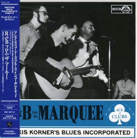 Cover for Alexis Korners Blues Incorpor · R&amp;b from Marquee (CD) [Bonus Tracks, Remastered edition] (2007)