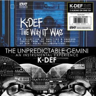 Cover for K-def · The Unpredictable Gemini + the Way It Was (CD) [Japan Import edition] (2016)