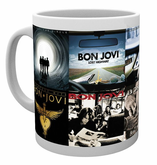 Cover for Mug · Bon Jovi - Albums (Tazza) (Toys)