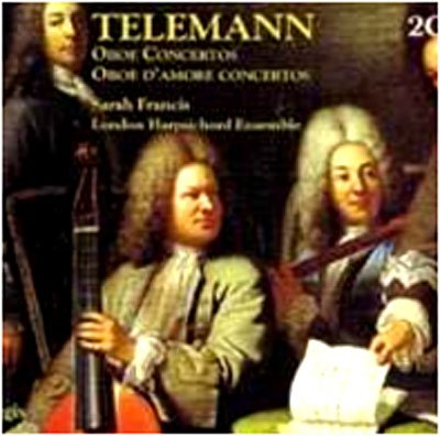 Cover for G.p. Telemann · Oboe Concertos Vol. 3 (CD) (2008)
