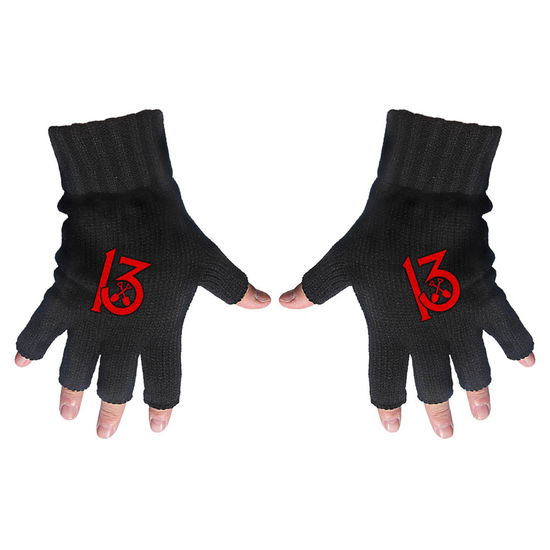 Cover for Wednesday 13 · Wednesday 13 Unisex Fingerless Gloves: 13 (CLOTHES) [Black - Unisex edition]