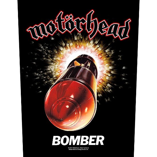 Motorhead Back Patch: Bomber 2021 - Motörhead - Produtos -  - 5056365710578 - 