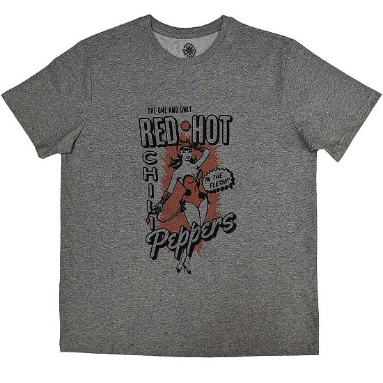 Red Hot Chili Peppers Unisex T-Shirt: In The Flesh - Red Hot Chili Peppers - Mercancía -  - 5056737216578 - 