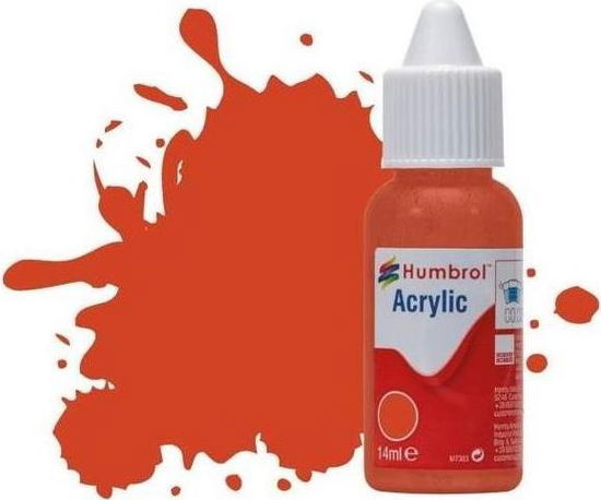 Cover for Humbrol · Acrylic Dropper No 132 Red Satin 14 Ml (Spielzeug)