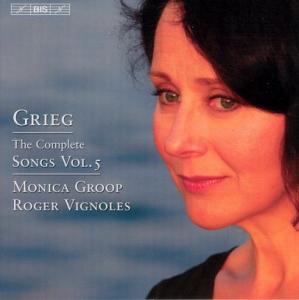 Griegthe Complete Songs Vol 5 - Groopvignoles - Musikk - BIS - 7318590014578 - 27. februar 2006