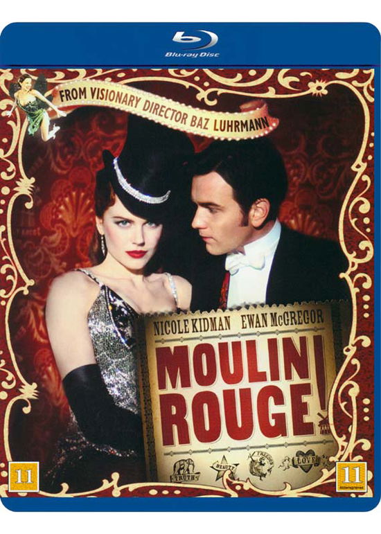 Cover for Moulin Rouge (Blu-ray) (2013)