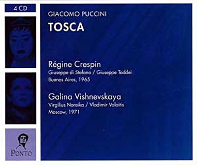 Cover for Puccini · Tosca: R.crespin (CD) (2012)