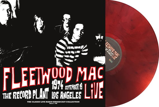 Cover for Fleetwood Mac · Live At The Record Plant 1974 (Red Marble Vinyl) (LP) (2022)