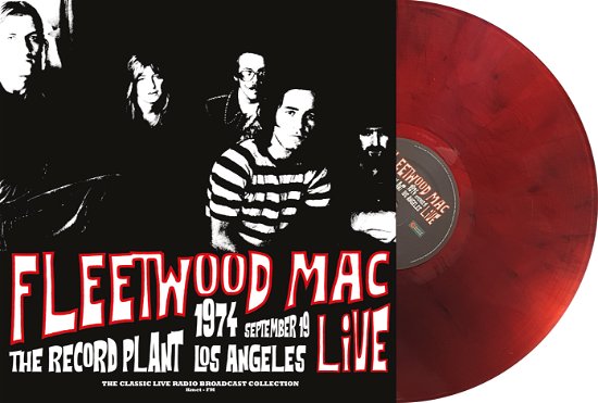 Cover for Fleetwood Mac · Live At The Record Plant 1974 (Red Marble Vinyl) (LP) (2022)