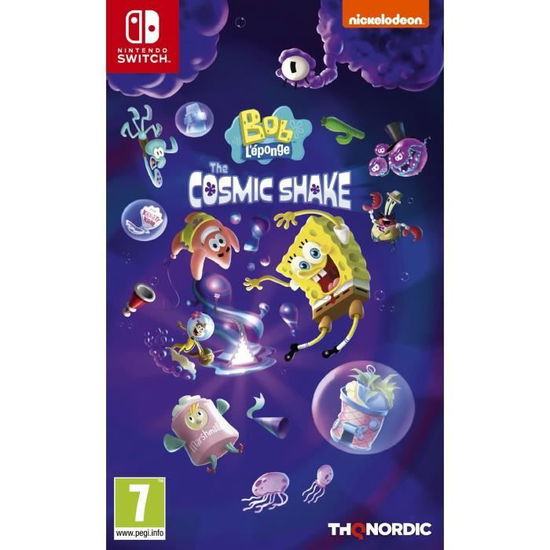 Cover for Switch · SpongeBob SquarePants The Cosmic Shake Switch (PC) (2022)