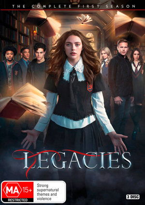 Cover for Russell, Danielle Rose, Shahghasemi, Aria, Bryant, Kaylee, Davis, Matthew, Boyd, Jenny, Fouse, Quincy, Smith, Peyton Alex, Lee, Chris, Fink, Nick, N/a · Legacies: Season 1 (DVD) (2019)