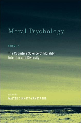 Cover for Walter Sinnott-armstrong · Moral Psychology: The Cognitive Science of Morality: Intuition and Diversity - A Bradford Book (Pocketbok) (2007)