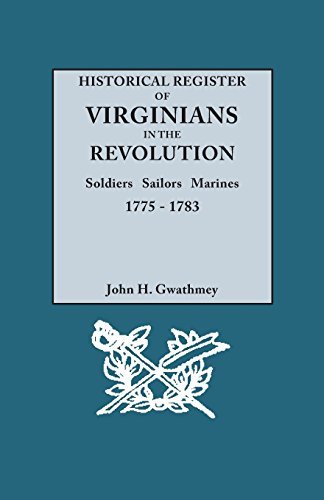 Cover for John H. Gwathmey · Historical Register of Virginians in the Revolution (Hardcover Book) (2014)