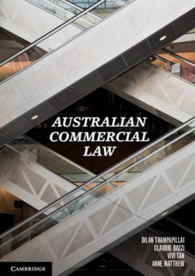 Australian Commercial Law - Thampapillai, Dilan (Australian National University, Canberra) - Livros - Cambridge University Press - 9781107674578 - 3 de julho de 2015