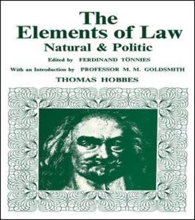 Cover for Thomas Hobbes · Elements of Law, Natural and Political (Taschenbuch) (2015)