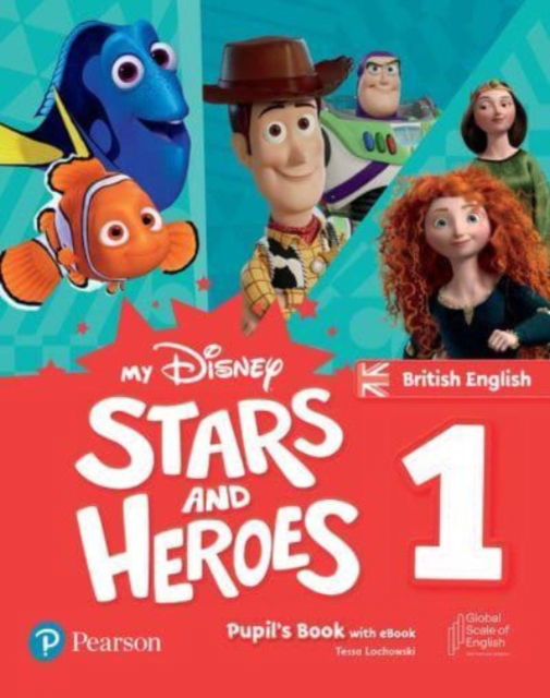 Cover for Amanda Davies · My Disney Stars and Heroes British Edition Level 1 Pupil's Book with eBook and Digital Activities (Book) (2023)