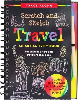 Cover for Peter Pauper Press · Scratch &amp; Sketch Travel (Hardcover Book) (2019)