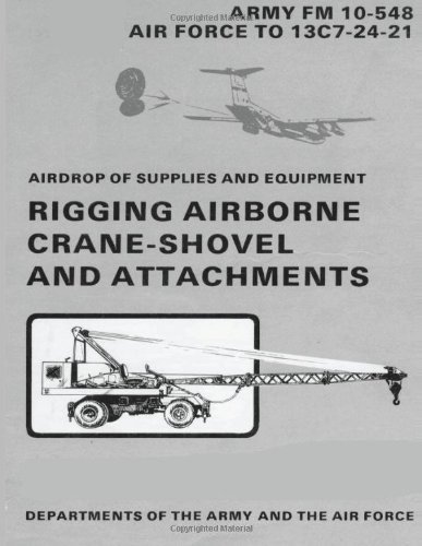 Airdrop of Supplies and Equipment:  Rigging Airborne Crane-shovel and Attachments (Fm 10-548 / to 13c7-24-21) - Department of the Air Force - Bücher - CreateSpace Independent Publishing Platf - 9781481002578 - 12. November 2012