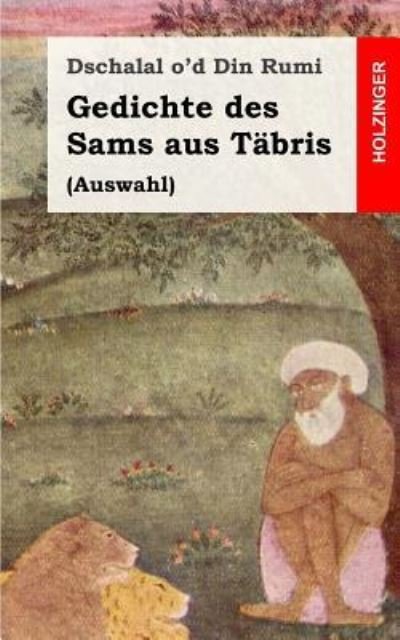 Cover for Dschalal O'd Din Rumi · Gedichte des Sams aus Tabris (Paperback Book) (2013)