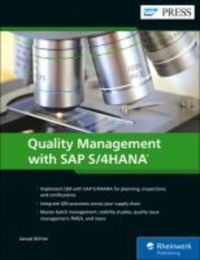 Cover for Jawad Akhtar · Quality Management with SAP S/4HANA (Hardcover bog) (2019)