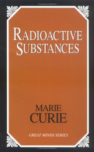 Cover for Marie Curie · Radioactive Substances (Paperback Book) (2002)