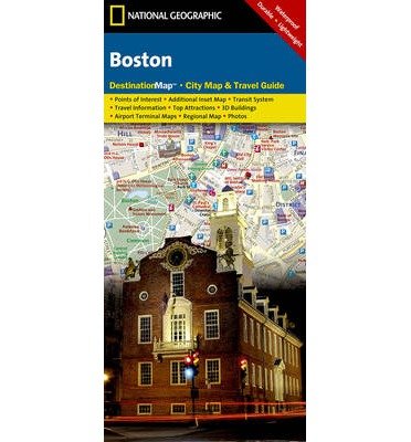 Cover for National Geographic Maps · Boston: Destination City Maps (Kort) (2022)