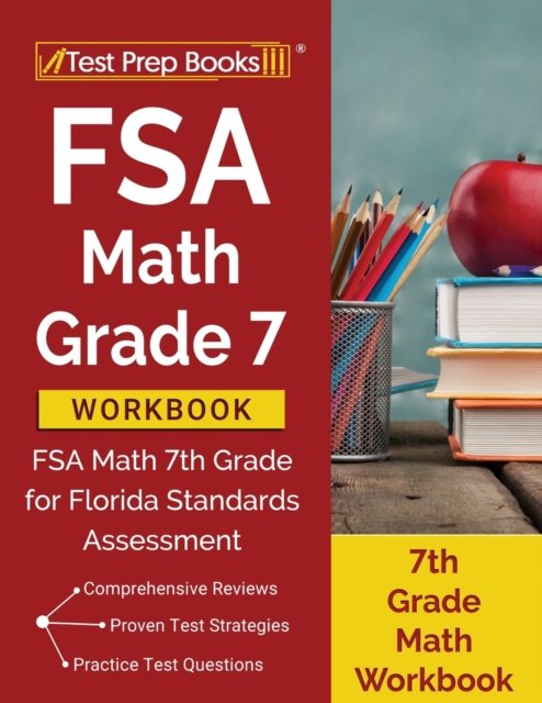 Cover for Test Prep Books · FSA Math Grade 7 Workbook (Pocketbok) (2019)