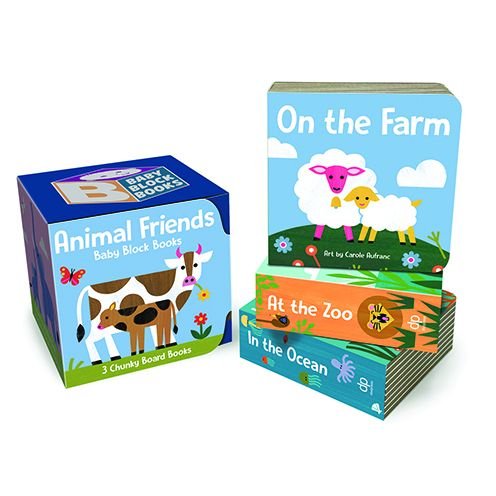 Cover for Duopress · Baby Block Books: Animal Friends - Baby Block Books (Board book) (2024)