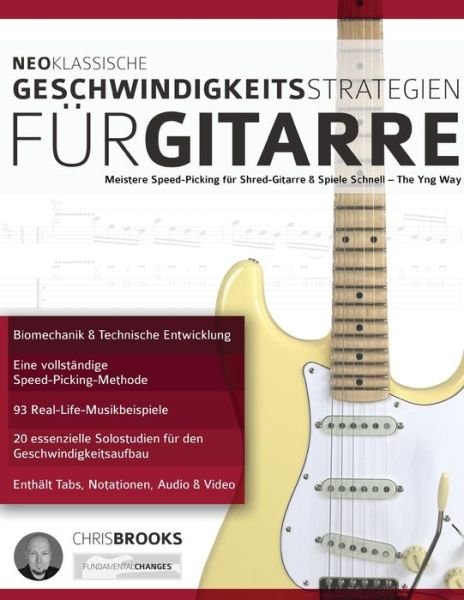 Cover for Chris Brooks · Neoklassische Geschwindigkeitsstrategien fuÌˆr Gitarre (Paperback Book) (2019)