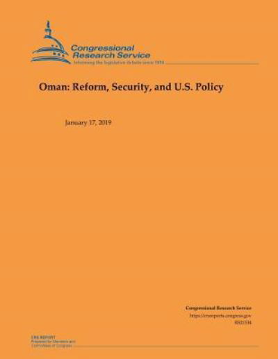 Cover for Congressional Research Service · Oman (Pocketbok) (2019)