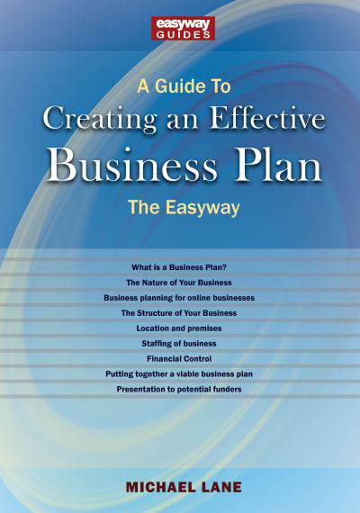 Cover for Michael Lane · A Guide to Creating an Effective Business Plan (Taschenbuch) (2022)