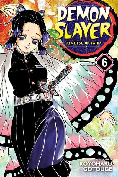 Cover for Koyoharu Gotouge · Demon Slayer: Kimetsu no Yaiba, Vol. 6 - Demon Slayer: Kimetsu no Yaiba (Paperback Bog) (2019)