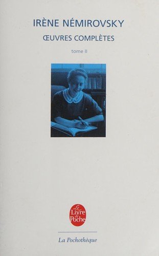 Cover for Irene Nemirovsky · O Euvres Tome 1 (Taschenbuch) [French edition] (2012)