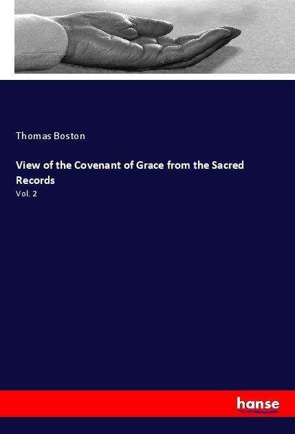 Cover for Boston · View of the Covenant of Grace fr (Book)