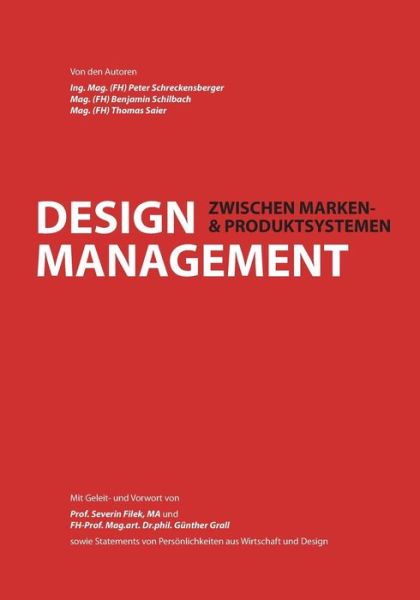 Cover for Benjamin Schilbach · Design Management (Paperback Book) (2015)