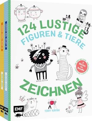 Cover for Terry Runyan · 124 lustige Figuren und Tiere zeichnen (Buch) (2023)