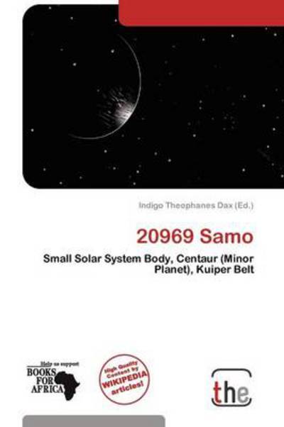 Cover for Indigo Theophanes Dax · 20969 Samo (Book) (2011)