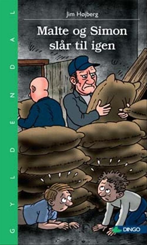 Cover for Jim Højberg · Dingo. Grøn** Primært for 1.-2. skoleår: Malte og Simon slår til igen (Sewn Spine Book) [1er édition] (2008)