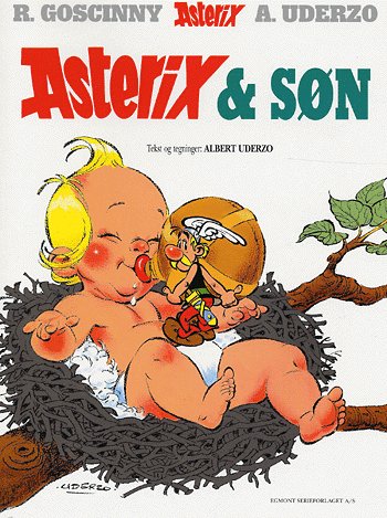 Cover for Albert Uderzo · Asterix &amp; Søn (Book) (2003)