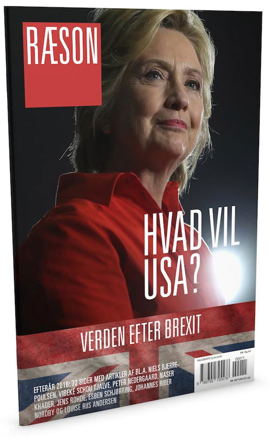 Cover for Esben Vest Jensen (ansv. chefredaktør), Clement Kjersgaard (udgiver) · Nyhedsmagasinet RÆSON: RÆSON (Hæftet bog) (2016)