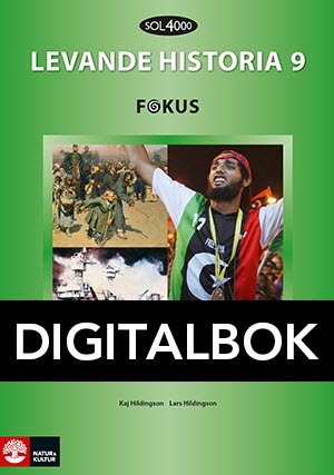 Cover for Kaj Hildingson · SOL 4000 Levande historia 9 Fokus Elevbok Digital (12 mån) (e-book) (2013)