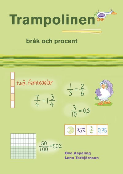 Cover for Lena Torbjörnson · Trampolinen bråk och procent (Book) (2012)